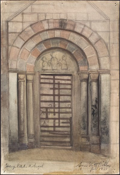 Église de Sørup, Ange - Agnes Slott Møller