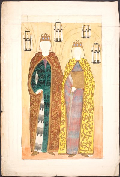 Esquisse pour Les Filles de Monsieur Ebbe - Agnes Slott Møller