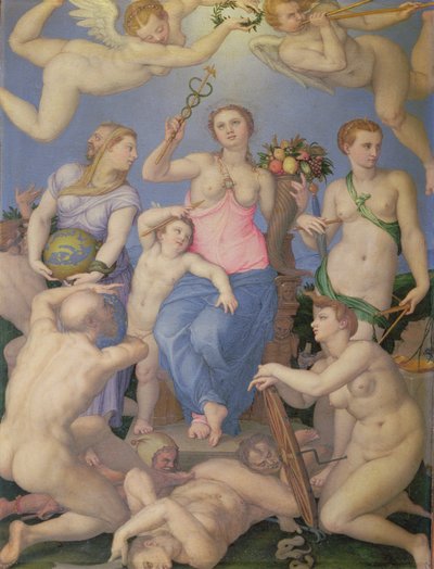 Allégorie du bonheur, vers 1567 - Agnolo Bronzino
