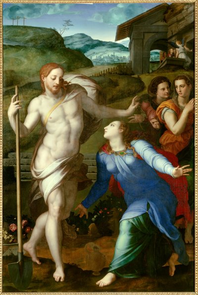 Le Christ apparaissant comme un jardinier à Marie-Madeleine - Agnolo Bronzino