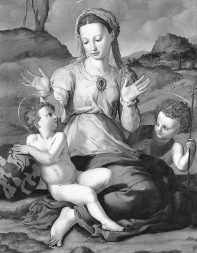 Madone et Enfant avec Saint Jean - Agnolo Bronzino