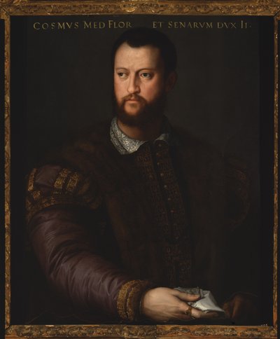 Portrait de Cosme Ier de Médicis, 1566 - Agnolo Bronzino