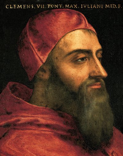 Portrait du Pape Clément VII - Agnolo Bronzino