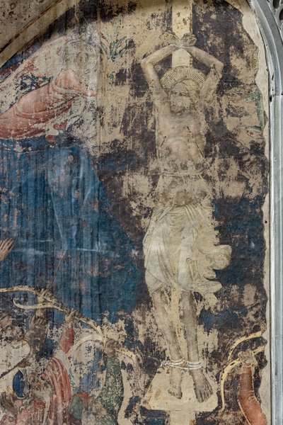 Martyr de Saint Sébastien (détail) - Agnolo Gaddi