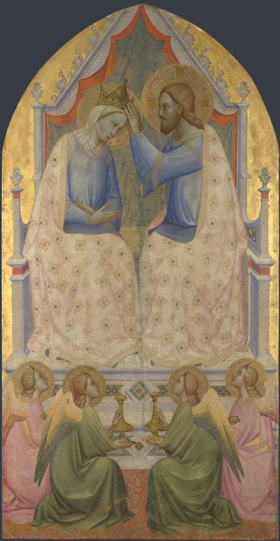Le Couronnement de la Vierge, 1380s - Agnolo Gaddi