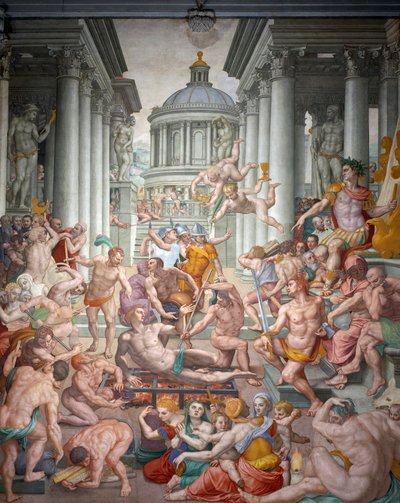Le martyre de Saint Laurent - Agnolo Bronzino