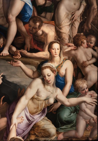 Chapelle Médicis : Descente du Christ aux Limbes (détail) - Agnolo Bronzino