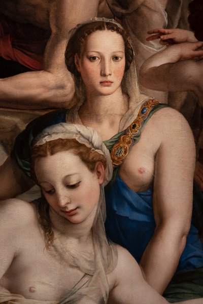 Chapelle des Médicis : Descente du Christ aux Limbes (détail) - Agnolo Bronzino