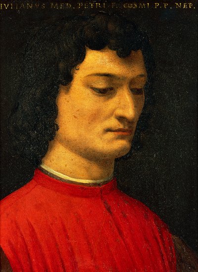 Portrait de Giuliano de Medici, par Agnolo Bronzino - Agnolo Bronzino