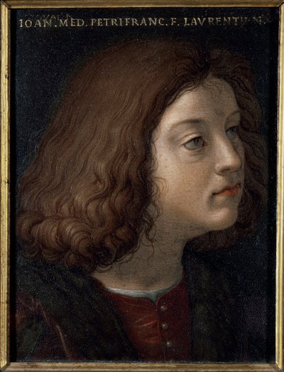 Portrait de Giovanni de Medici il Popolano - Agnolo Bronzino