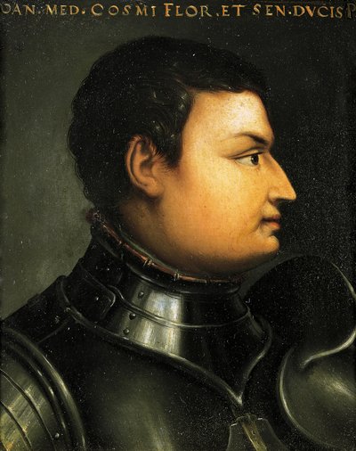 Portrait de Lodovico de Medici, également connu sous le nom de Giovanni dalle Bande Nere - Agnolo Bronzino