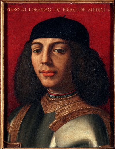 Portrait de Pierre II de Médicis - Agnolo Bronzino