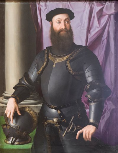 Portrait de Stefano IV Colonna - Agnolo Bronzino