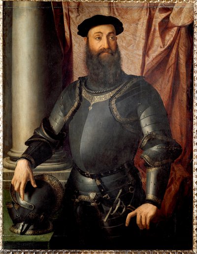 Portrait du Condottiere Stefano Colonna - Agnolo Bronzino