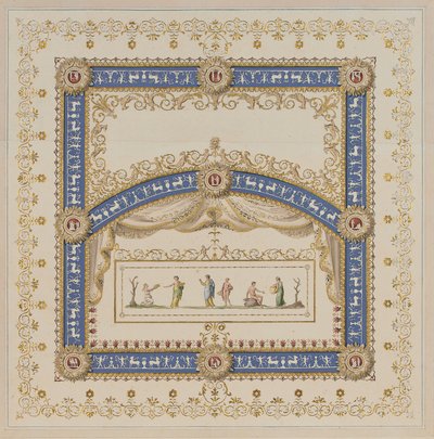 Dessins de plafond à l