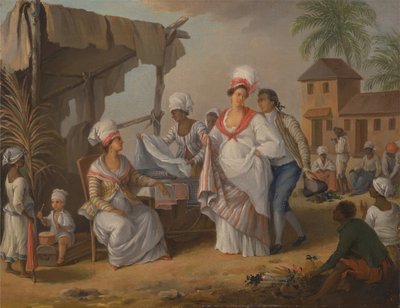 Jour de marché, Roseau, Dominique - Agostino Brunias