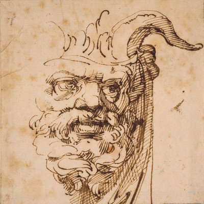 Un masque sylvestre, 1570-1602 - Agostino Carracci