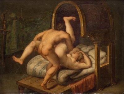 Nudité avec homme et femme - Agostino Carracci