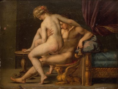 Nudité avec homme et femme - Agostino Carracci