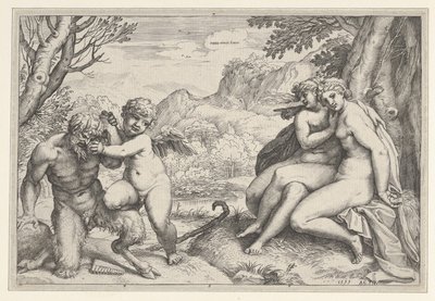 Omnia Vincit Amor - Agostino Carracci