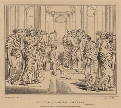 La femme prise en flagrant délit d