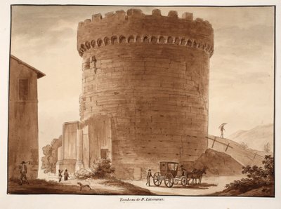 Le tombeau des Horaces et des Curiaces, 1833 - Agostino Tofanelli