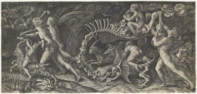 La carcasse - Agostino Veneziano