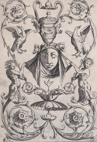 Panneau ornemental, vers 1514-1536 - Agostino Veneziano