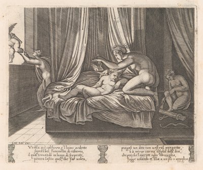 Planche 13 : Psyché regardant Cupidon, de l