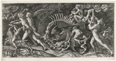 La carcasse - Agostino Veneziano
