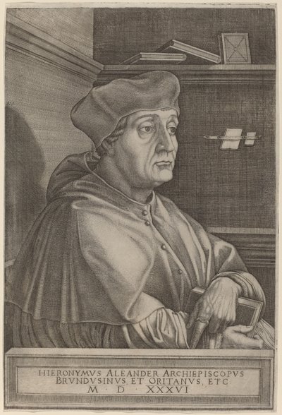 Jérôme Alexandre, Archevêque de Brindisi - Agostino dei Musi