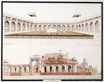Secundra, vers 1815 - Agra School