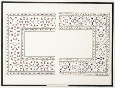 Spécimens des mosaïques, du tombeau de l