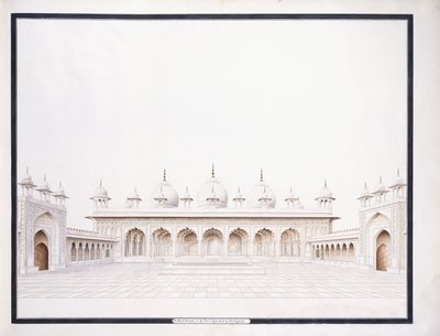 La Moti Musjid dans le fort d