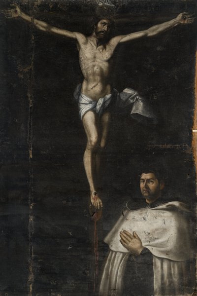 Crucifié avec Saint Jean de la Croix - Agustín del Castillo