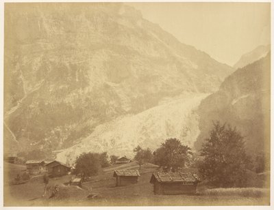 Glacier Inférieur de Grindelwald et Route de la Boenisseg sur la Mettenberg - Aimé Civiale