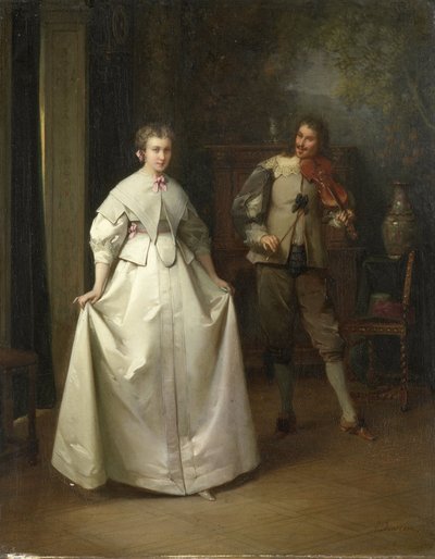 La danse - Aimé Gabriel Adolphe Bourgoin