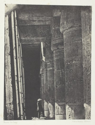 Médinet-Habou, Galerie du Palais de Ramsès-Méiamoun; Thèbes - Aimé Rochas