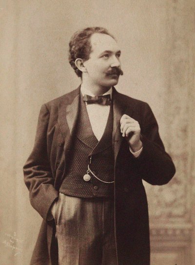 Portrait du pianiste et compositeur Leopold Godowsky - Aime Dupont