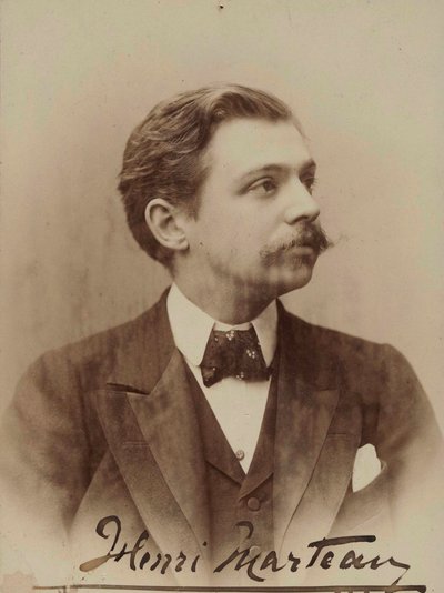 Portrait du violoniste et compositeur Henri Marteau, 1898 - Aime Dupont