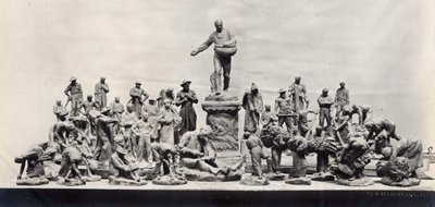 Monument aux Travailleurs (photo n/b) - Aime Jules Dalou