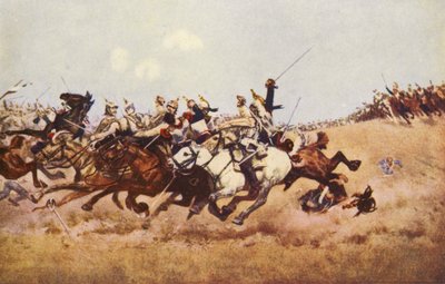 La Charge des cuirassiers à Rezonville - Aime Nicolas (after) Morot
