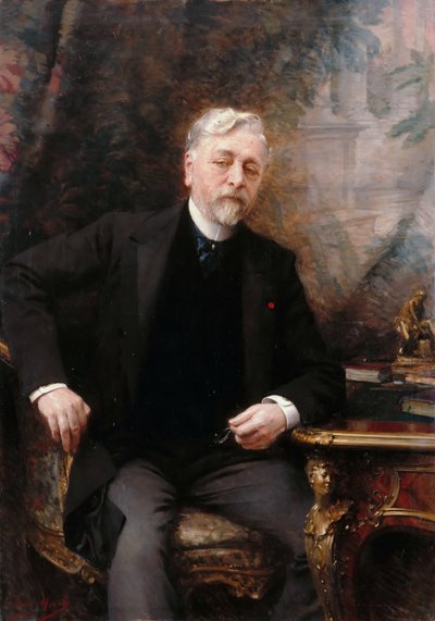 Portrait de Gustave Eiffel 1832-1923 - Aimé Nicolas Morot