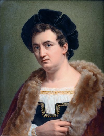 Portrait de François-Joseph Talma, acteur français, en 1822 - Aimée Perlet