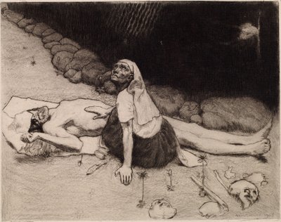 La mère de Lemminkäinen - Akseli Gallen-Kallela