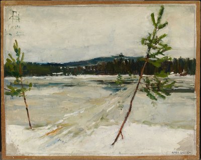 Sentier sur la glace - Akseli Gallen-Kallela