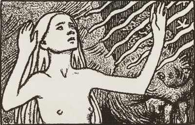 Jeune fille en prière - Akseli Gallen-Kallela