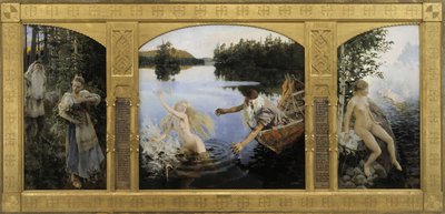 Le Triptyque Aino, 1891 - Akseli Gallen Kallela