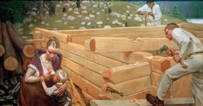 Construire - Akseli Valdemar Gallen Kallela
