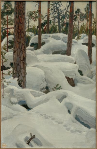 La grotte du lynx - Akseli Valdemar Gallen Kallela
